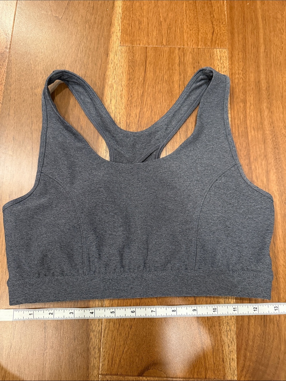 tek gear Charcoal Gray Racerback Sports Bra